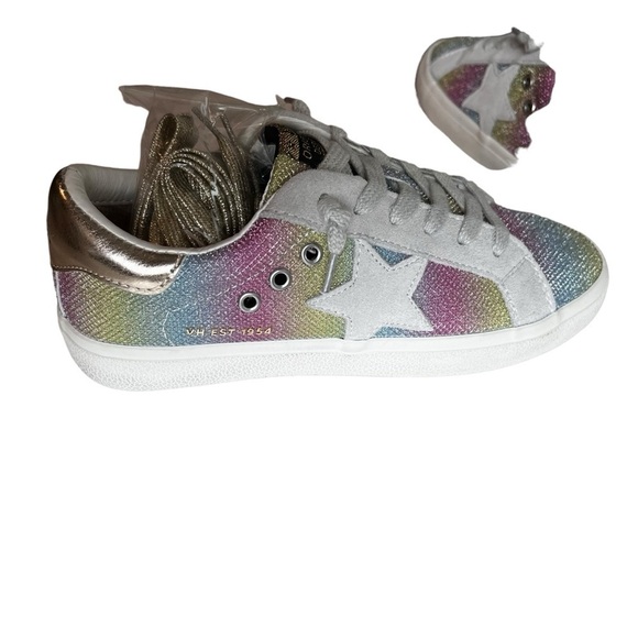 Vintage Havana Rainbow Sneakers Size 7 - Picture 12 of 16